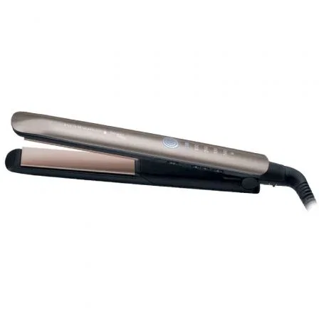 Remington Plancha de Pelo Keratin Therapy Pro S8590 Gris, Placas Cerámica con Queratina, Sensor de Protección Térmica, 230°C Remington Plancha de Pelo Keratin Therapy Pro S8590 Gris, Placas Cerámica con Queratina, Sensor de Protección Térmica, 230°C